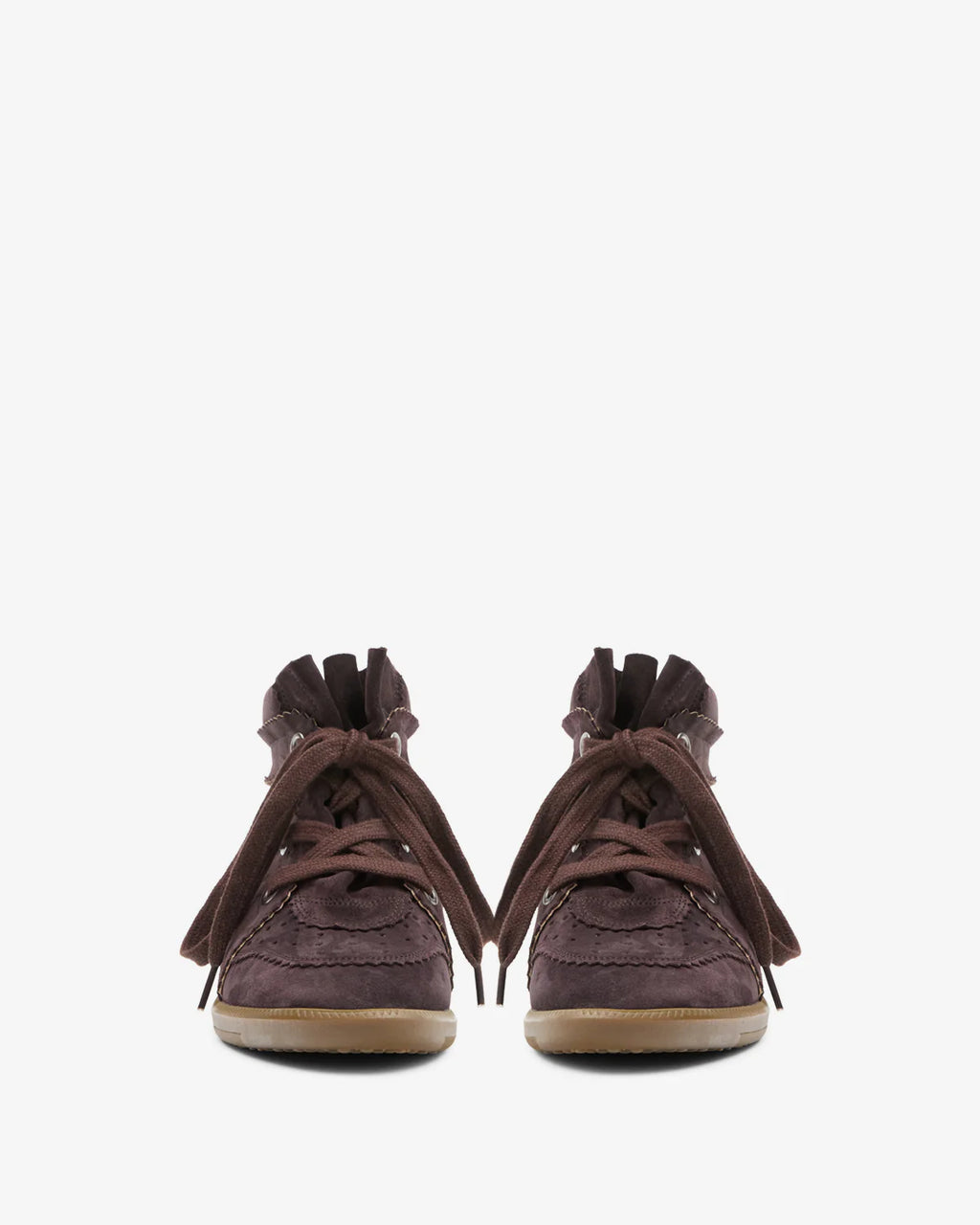 Isabel Marant, Bobby cuir velours chocolat