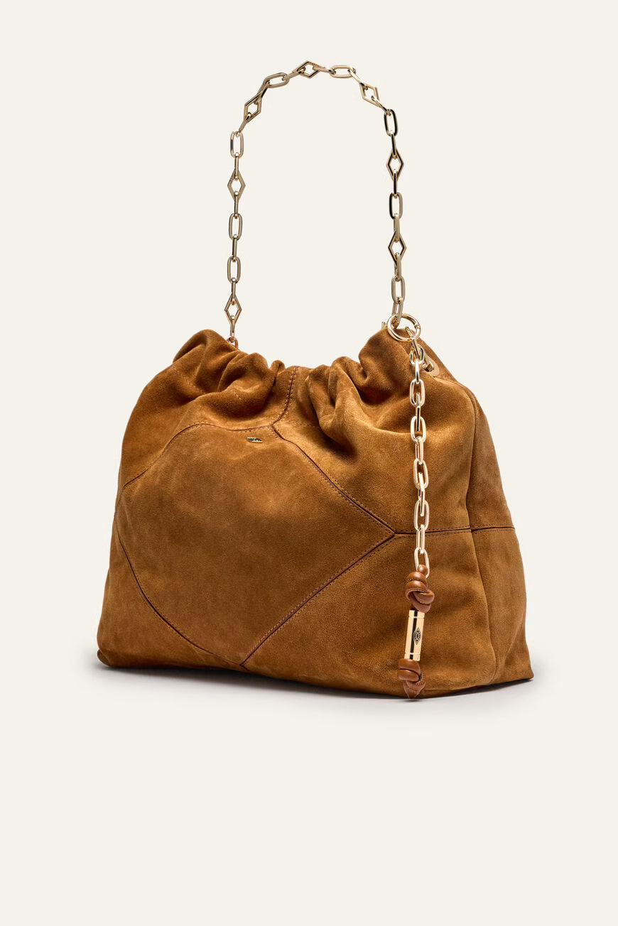 Ba&sh - Sac June Cuir Cognac