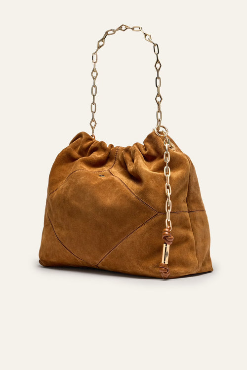 Ba&sh - Sac June Cuir Cognac