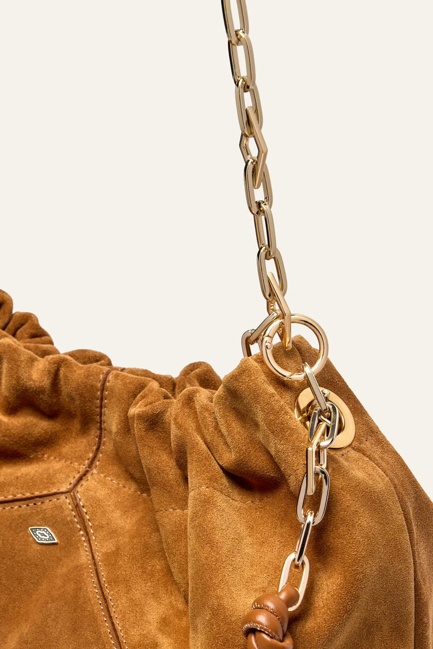 Ba&sh - Sac June Cuir Cognac