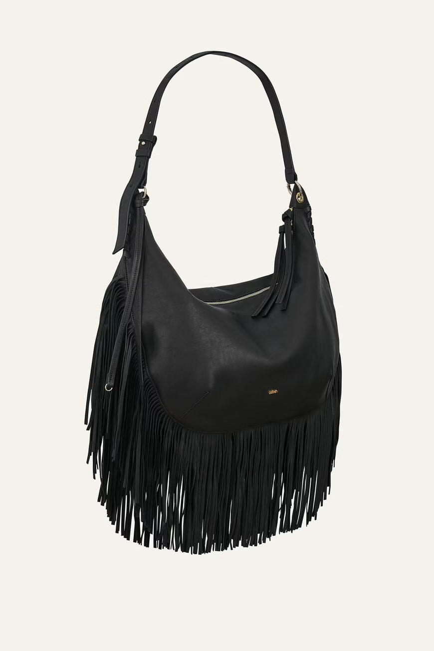 Ba&sh - Sac Swing Cuir d'Agneau Noir