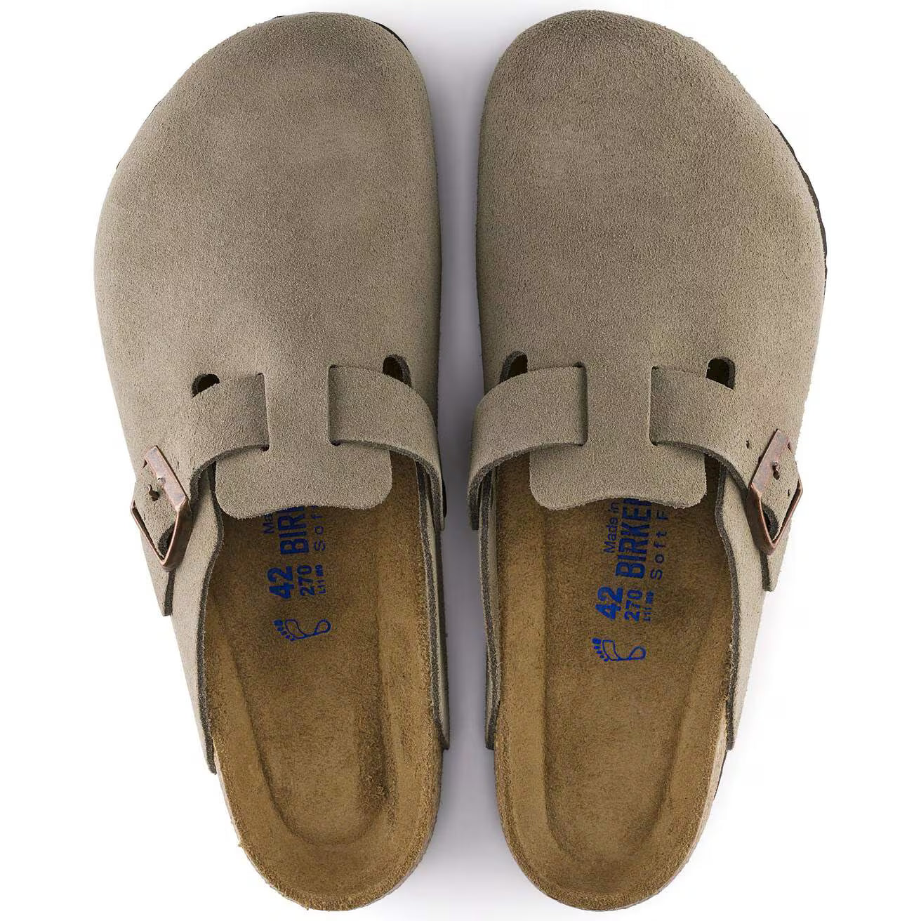 Birkenstock - Boston lit de pied souple