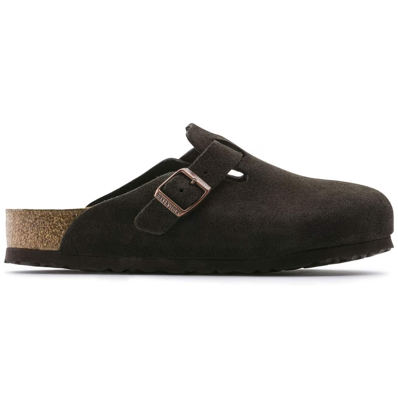 Birkenstock - Boston Soft Footbed Suède Mocha