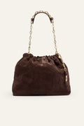 Ba&sh - Sac June Cuir Chocolat
