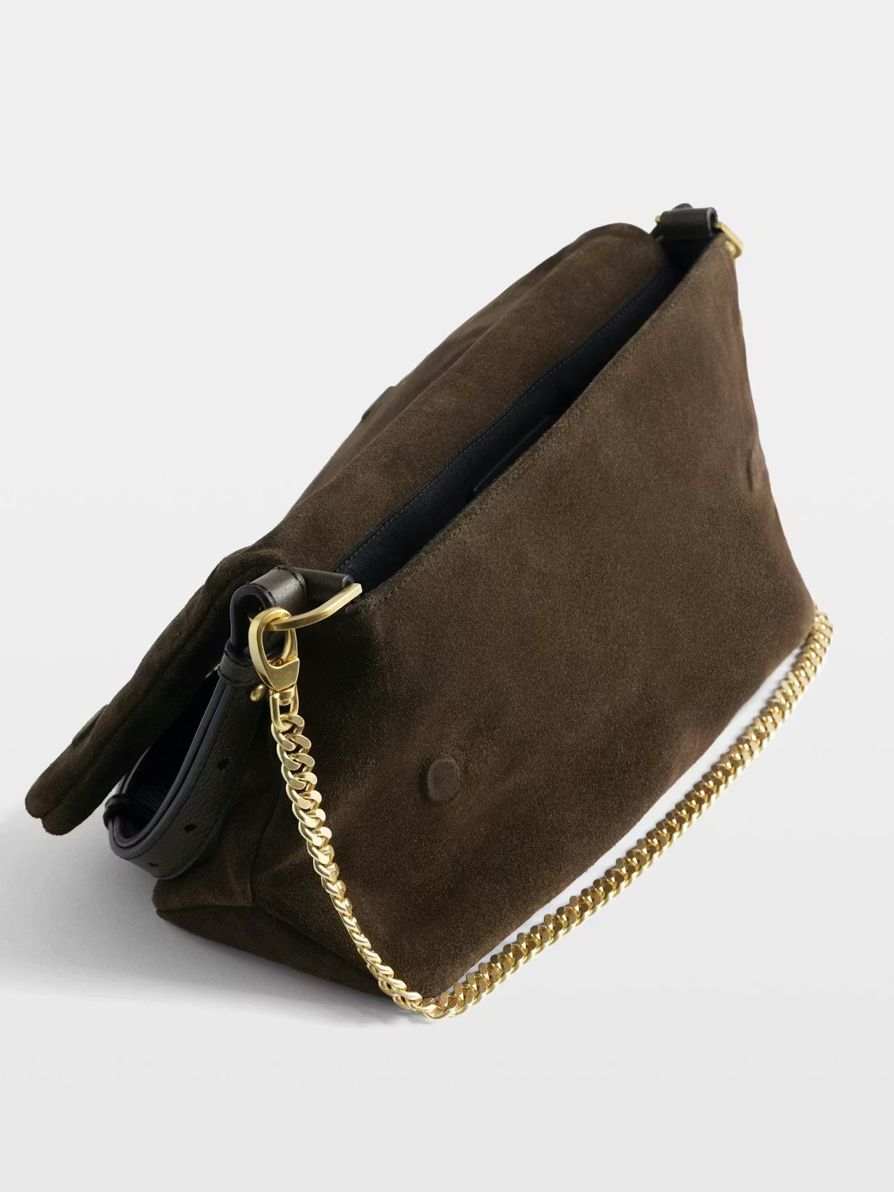 Zadig & Voltaire - Sac Rocky II Suède Marron