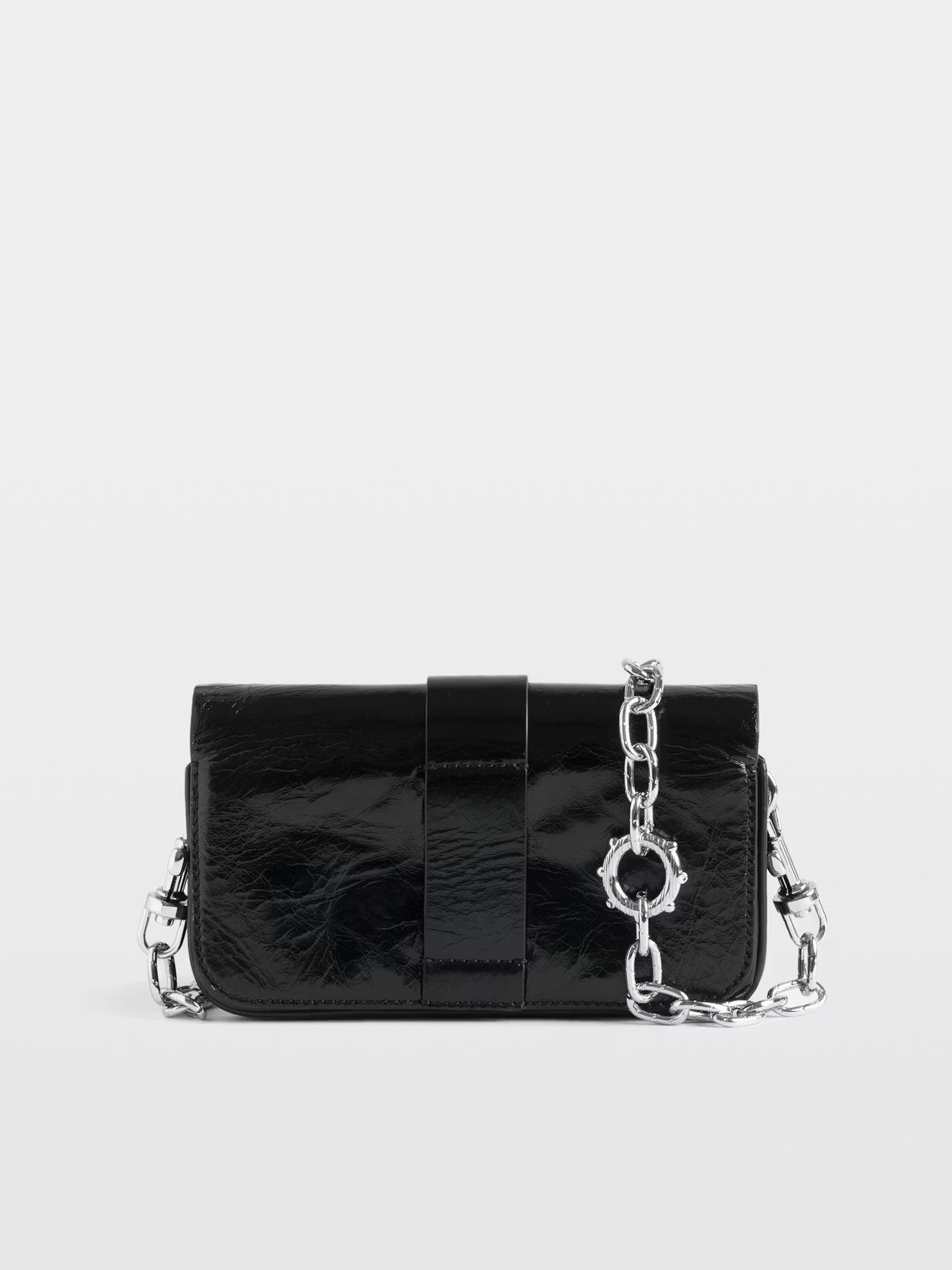 Zadig & Voltaire - Kate Wallet Vintage Patent Noir